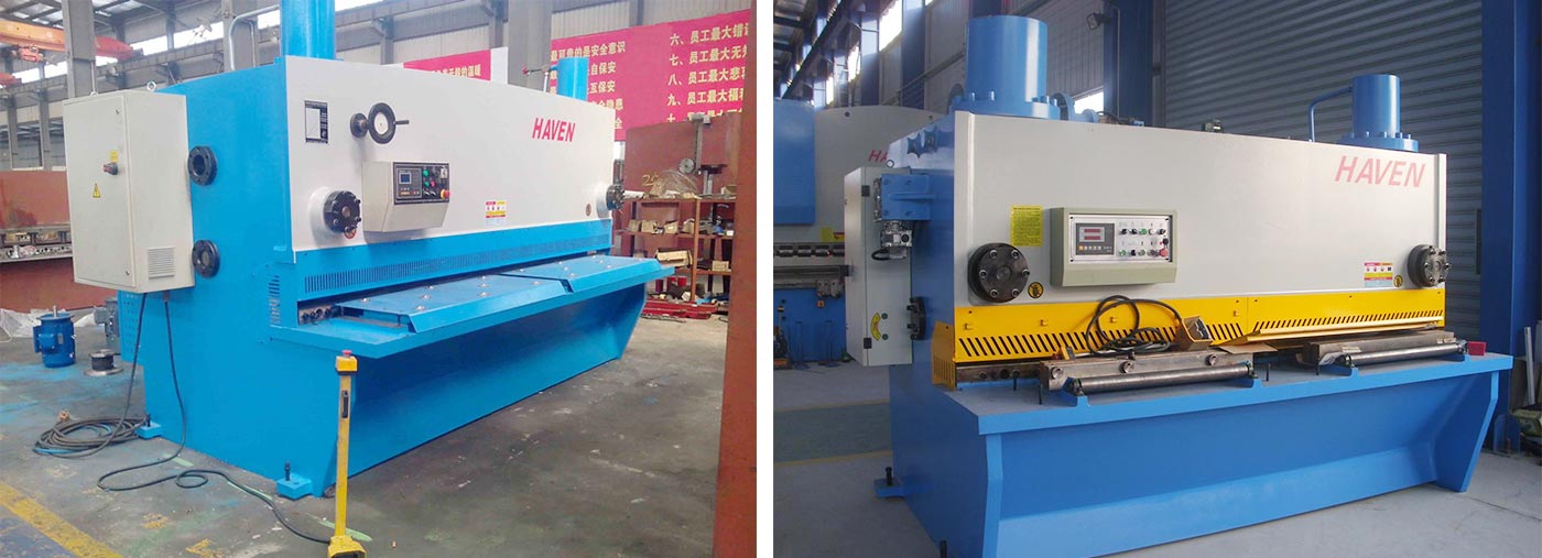 Hydraulic NC Metal Sheet Guillotine Shearing Machine