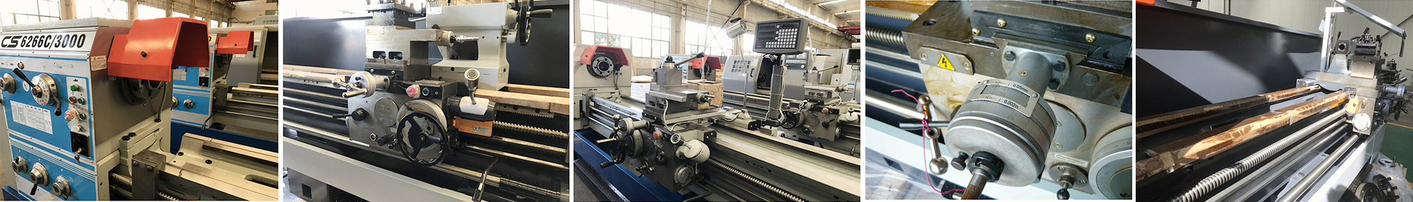 China Large Spindle Bore Horizontal Lathe Machine