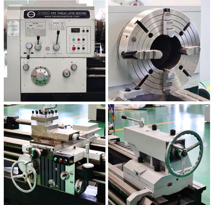 Oil Pipe Threading Lathe Machine