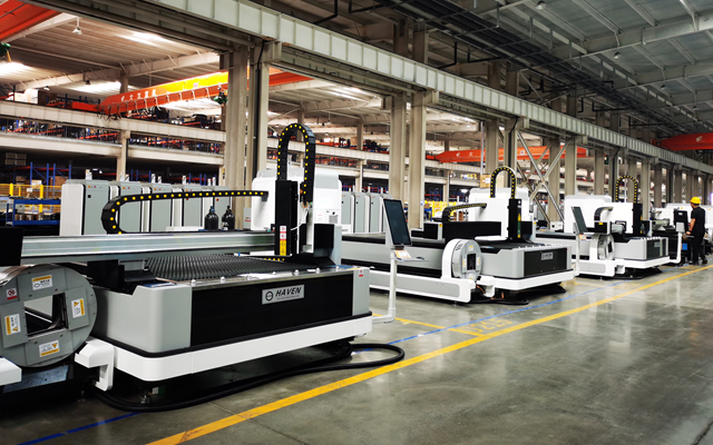 Press brake and Laser machine production line