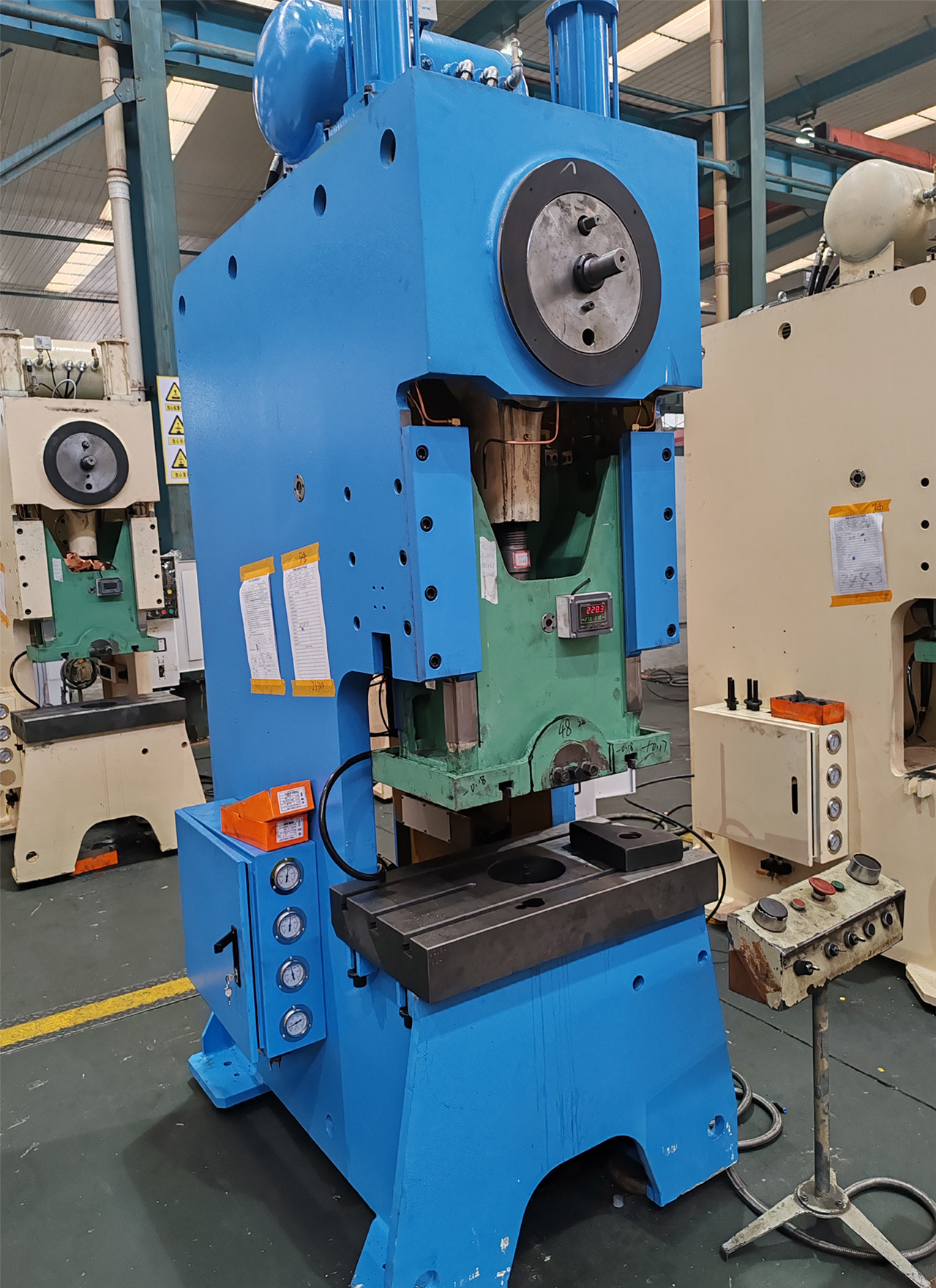 Open Front Fixed Bed Press with Adjustable Stroke Machine Have Been Finished