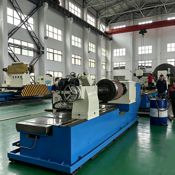 SM900x2000 NC Roller Grooving Machine