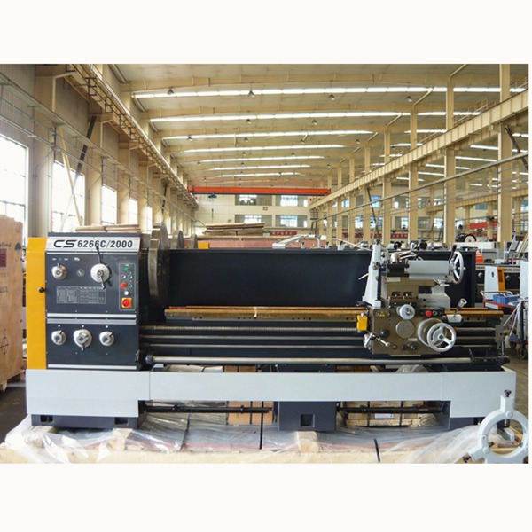 China Large Spindle Bore Horizontal Lathe Machine