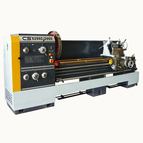 China Large Spindle Bore Horizontal Lathe Machine