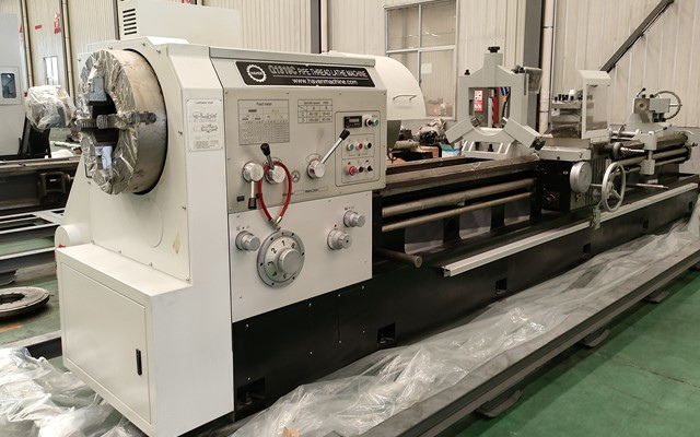 Oil Pipe Threading Lathe Machine Mexican Customer