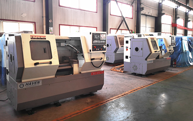 CNC Lathe machine CK6140/750 Finised for the client