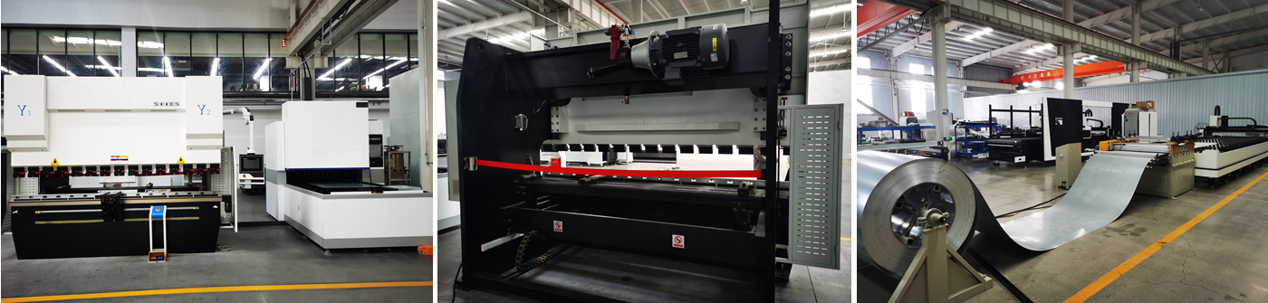 Press brake and Laser machine production line